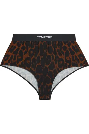 Tom Ford Culotte à logo imprimé