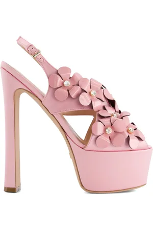 Giambattista Valli Sandales à appliques de fleurs