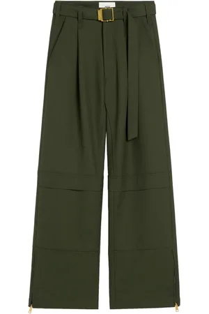 Ami Pantalon en laine à poches cargo