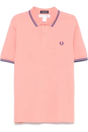 Comme des Garçons X Fred Perry polo à logo brodé