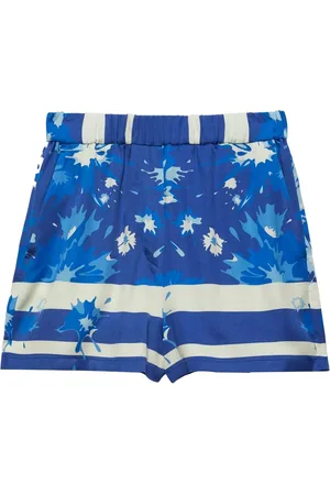 Msgm Short à imprimé graphique