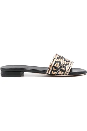 ERMANNO SCERVINO Sandales à logo en jacquard