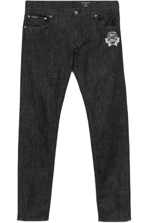 Dolce & Gabbana Jean skinny à patch logo