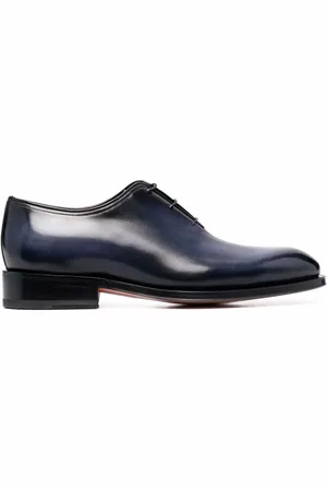 santoni Derbies lacées en cuir