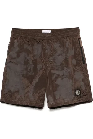Stone Island Short à imprimé camouflage