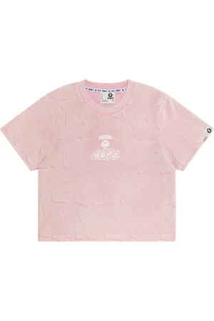 A Bathing Ape T-shirt à logo brodé