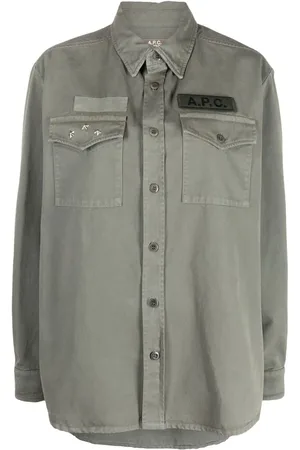 A.P.C. Veste à détails de clous