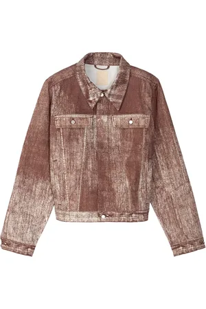 Camper Veste en jean à effet usé