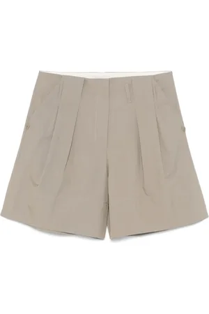 Low Classic Short à détails plissés