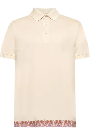 Etro Polo à bords à motif cachemire
