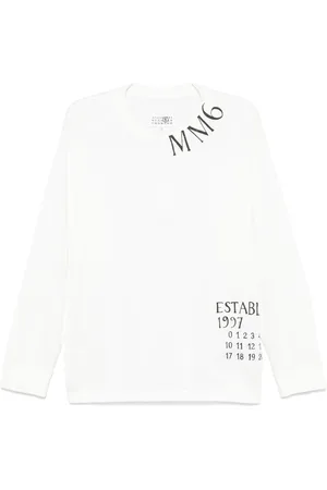 Maison Margiela T-shirt à numéro imprimé