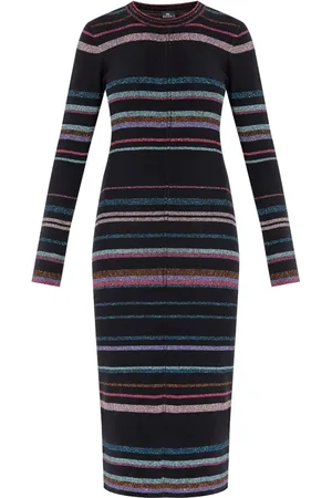 Paul Smith Robe mi-longue à rayures