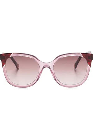 Carolina Herrera Lunettes de soleil à monture papillon