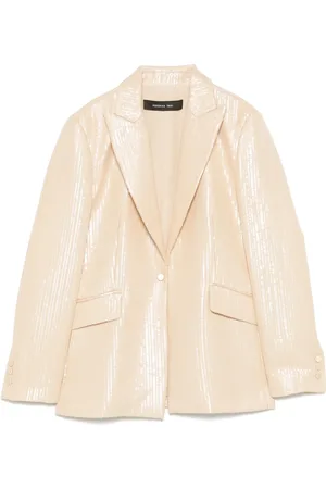FEDERICA TOSI Blazer brodé de sequins