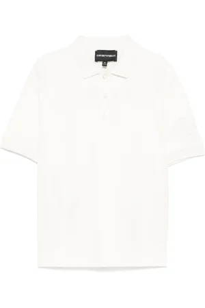 Emporio Armani Polo à logo brodé