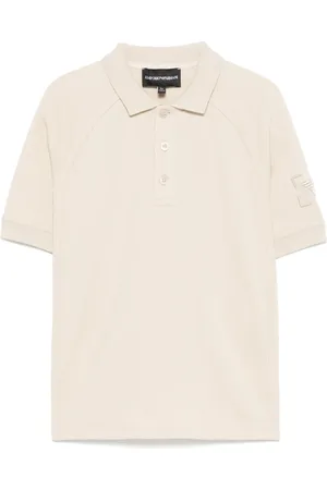 Emporio Armani Polo à logo brodé
