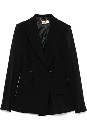 Elisabetta Franchi Blazer à boutonnière croisée