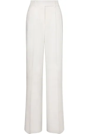 Alberta Ferretti Pantalon à coupe droite