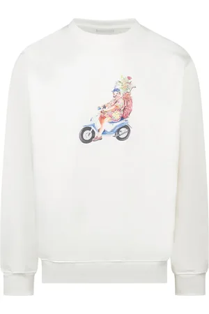Drôle de Monsieur Sweat à imprimé graphique
