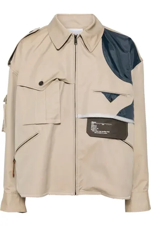Kolor Veste à design patchwork
