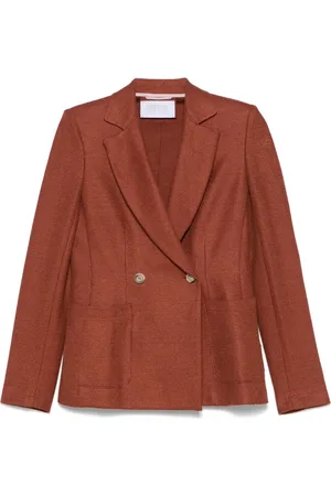 Harris Wharf London Blazer en maille alvéolée