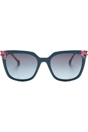 Carolina Herrera Lunettes de soleil à monture papillon