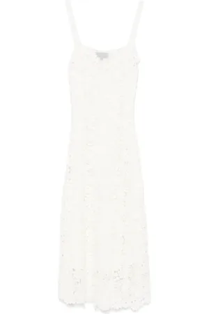 ERIC BOMPARD Robe mi-longue en dentelle