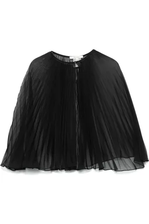 Nensi Dojaka Cape plissée en Georgette