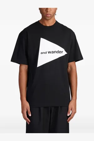and wander T-shirt à logo imprimé