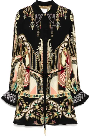 Camilla Robe-chemise à coupe évasée