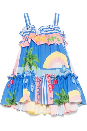 Lapin House Robe à imprimé plage