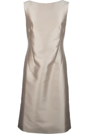 Alberta Ferretti Robe à détail de nœud