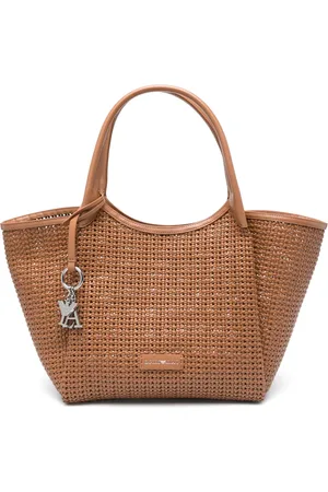 Emporio Armani Sac cabas à design tissé
