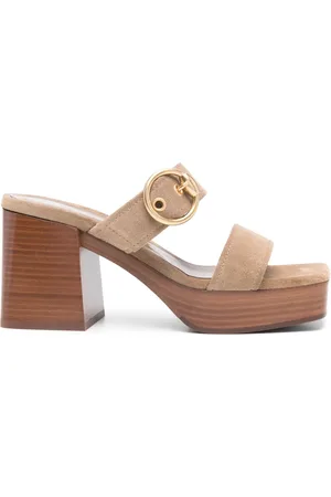 Gianvito Rossi Sandales en daim 90 mm