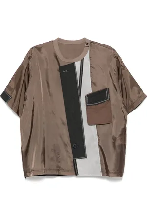 Kolor T-shirt à empiècements