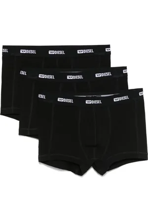 Diesel Lot de trois boxers à logo imprimé
