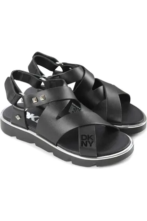 DKNY Sandales à ornements strassés