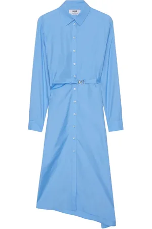 Msgm Robe courte à taille ceinturée