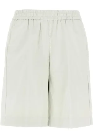 NUDE Bermuda à effet en cuir