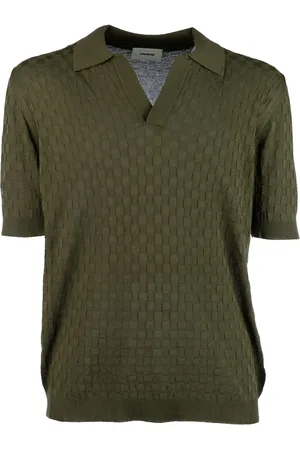 A PAPER KID T-shirt à motif damier