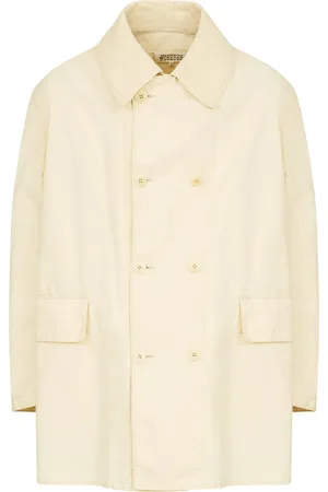 Maison Margiela Veste en coton à boutonnière croisée