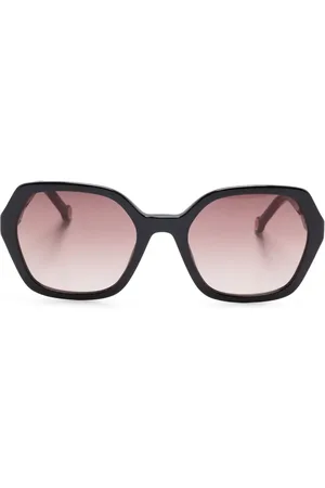 Carolina Herrera Lunettes de soleil à monture géométrique