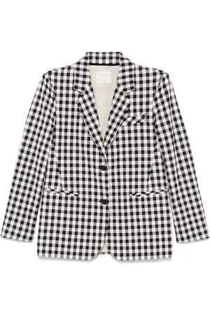 FORTE FORTE Blazer à carreaux vichy