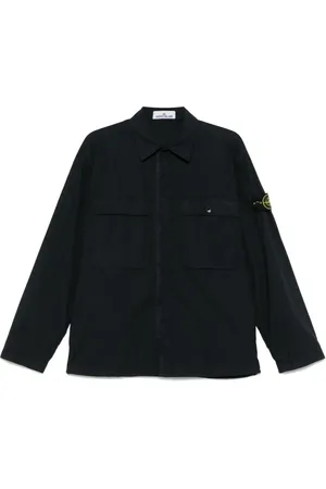 Stone Island Chemise à patch Compass