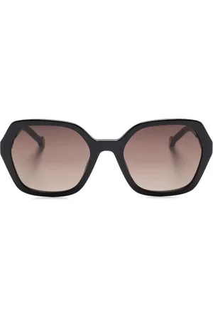 Carolina Herrera Lunettes de soleil à monture géométrique