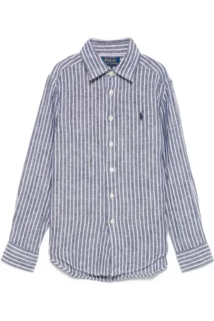 Ralph Lauren Chemise à fines rayures
