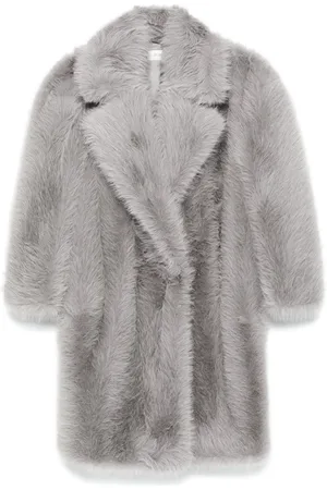 Sportmax Manteau en fourrure artificielle