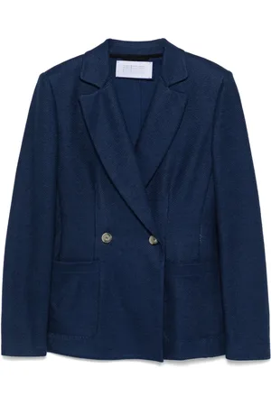 Harris Wharf London Blazer en maille alvéolée