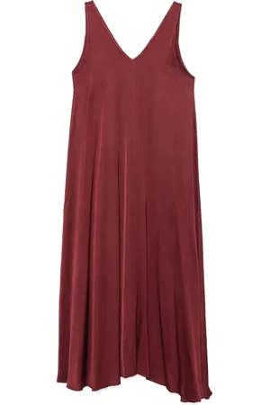 Kaos Robe en satin à coupe mi-longue