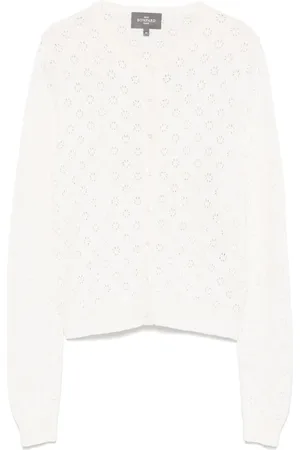 ERIC BOMPARD Cardigan en maille pointelle